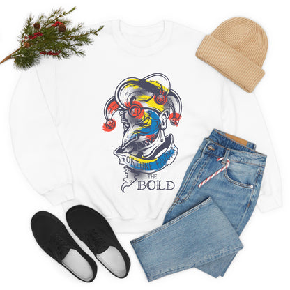 Fortune Favors the Bold Crewneck Sweatshirt