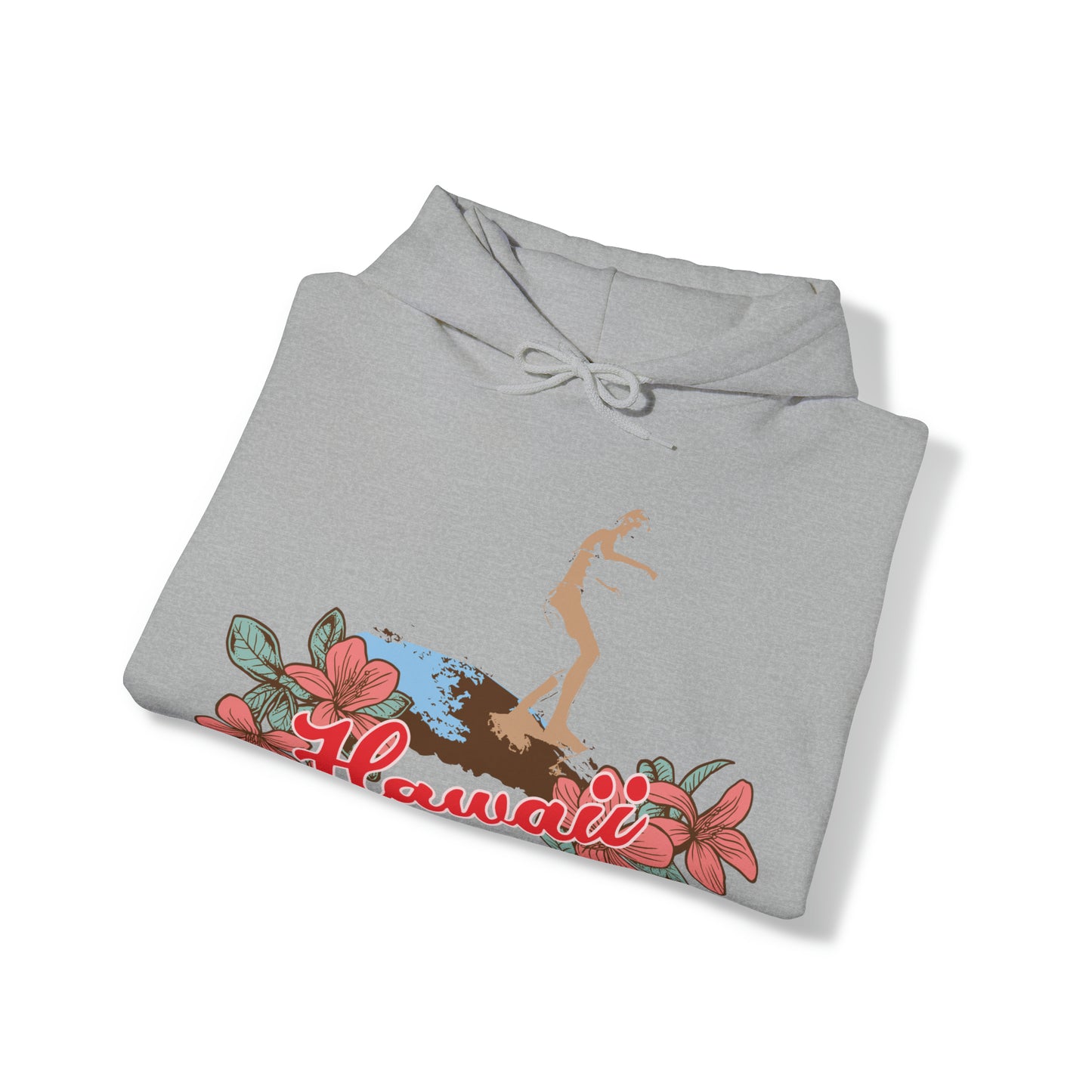 Hawaii Floral Surf Hoodie