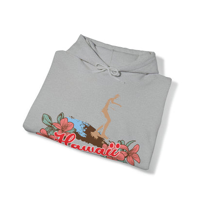 Hawaii Floral Surf Hoodie