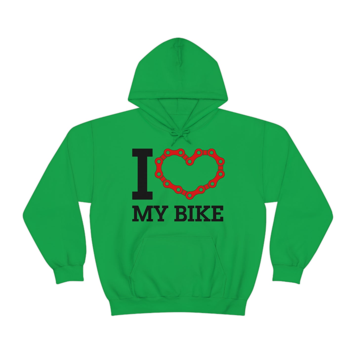 I love my bike Hoodie