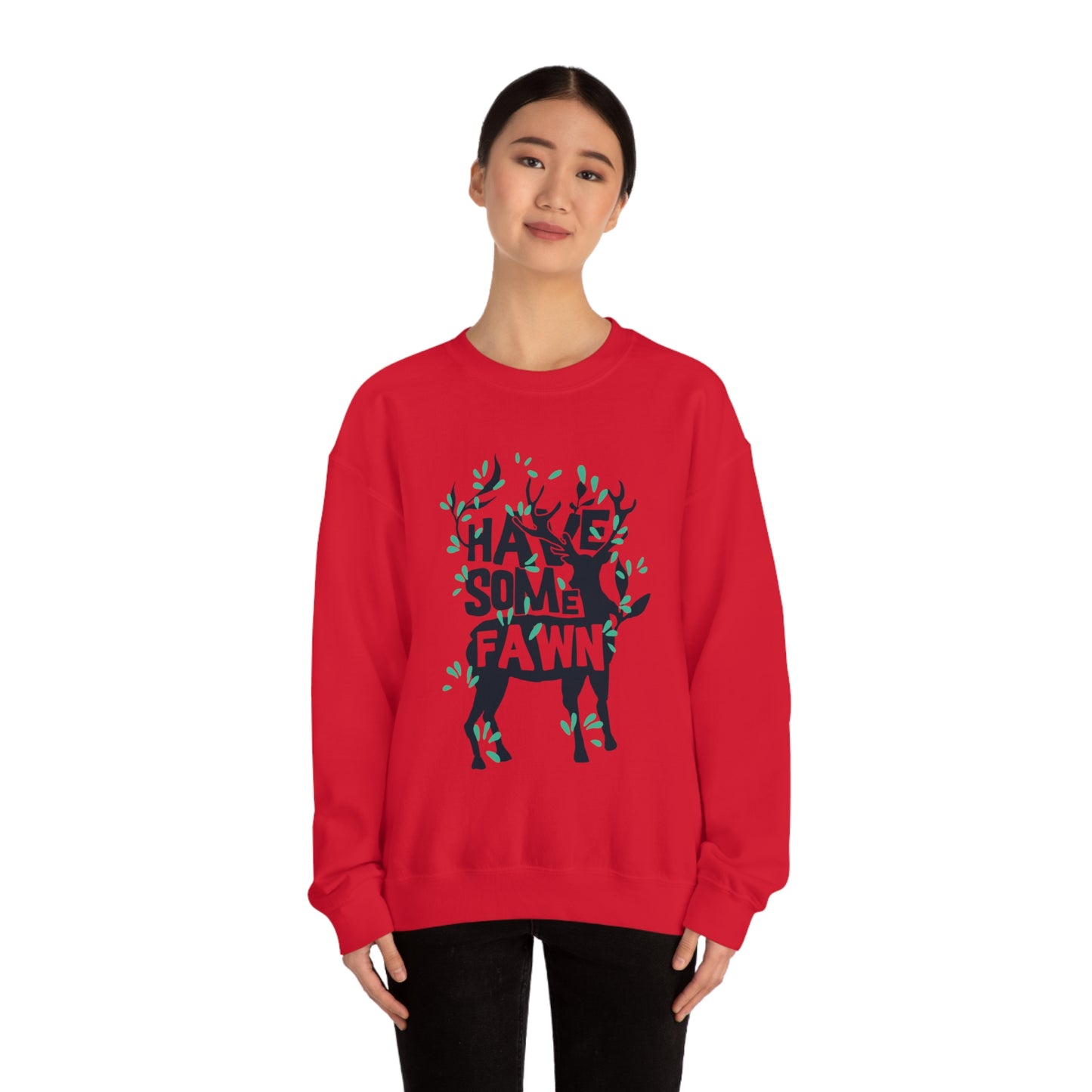 Have Some Fawn Crewneck Sweatshirt