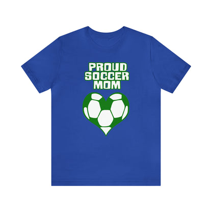 Proud -soccer-mom Heart T-Shirt