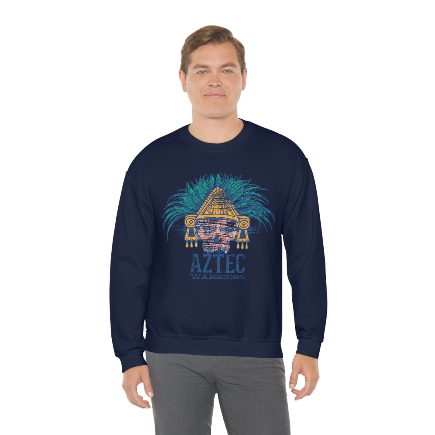 Aztec Warrior Crewneck Sweatshirt