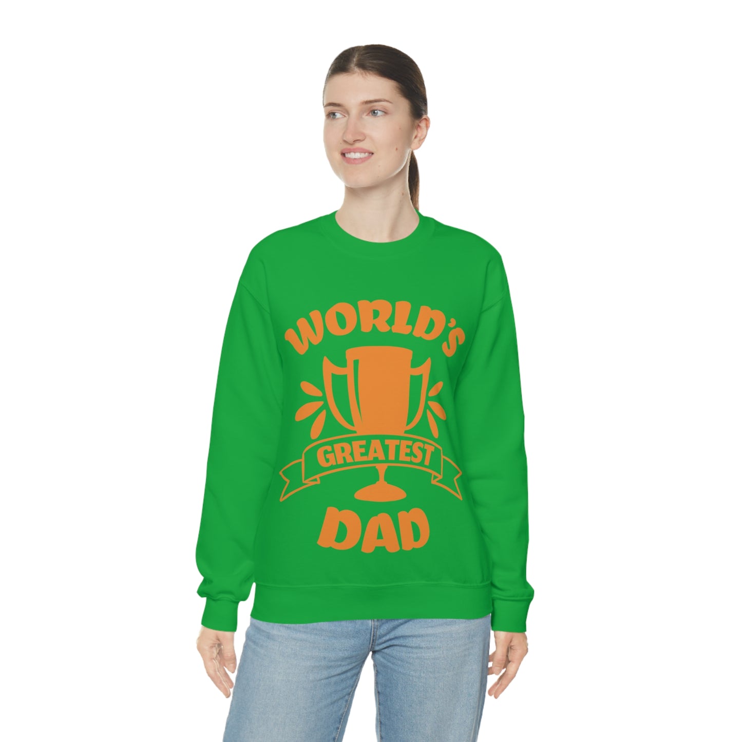 World Greatest Dad Crewneck Sweatshirt