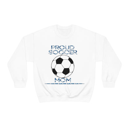 Proud-Soccer mom Crewneck Sweatshirt