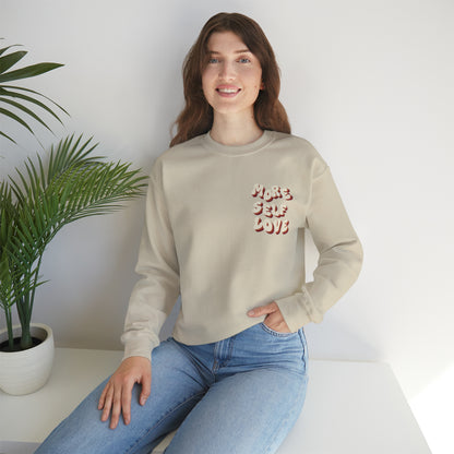 More Self Love Crewneck Sweatshirt