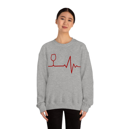 Red Wine Life Crewneck Sweatshirt