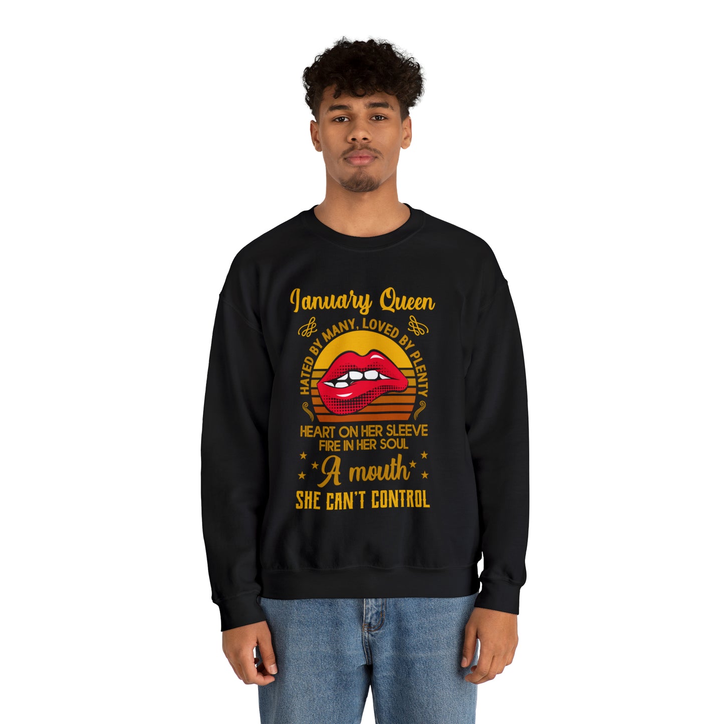 January Queen Crewneck Sweatshirt