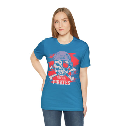 Airship Skull Pirate T-Shirt