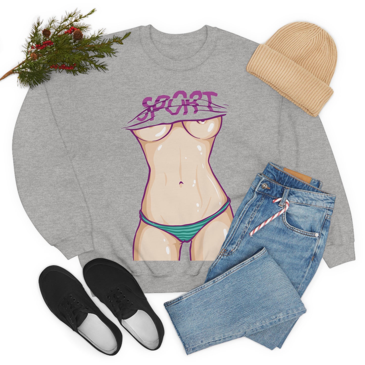 Summer Body Crewneck Sweatshirt