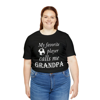 Grandpa Favorite Soccer Player T-Shirt