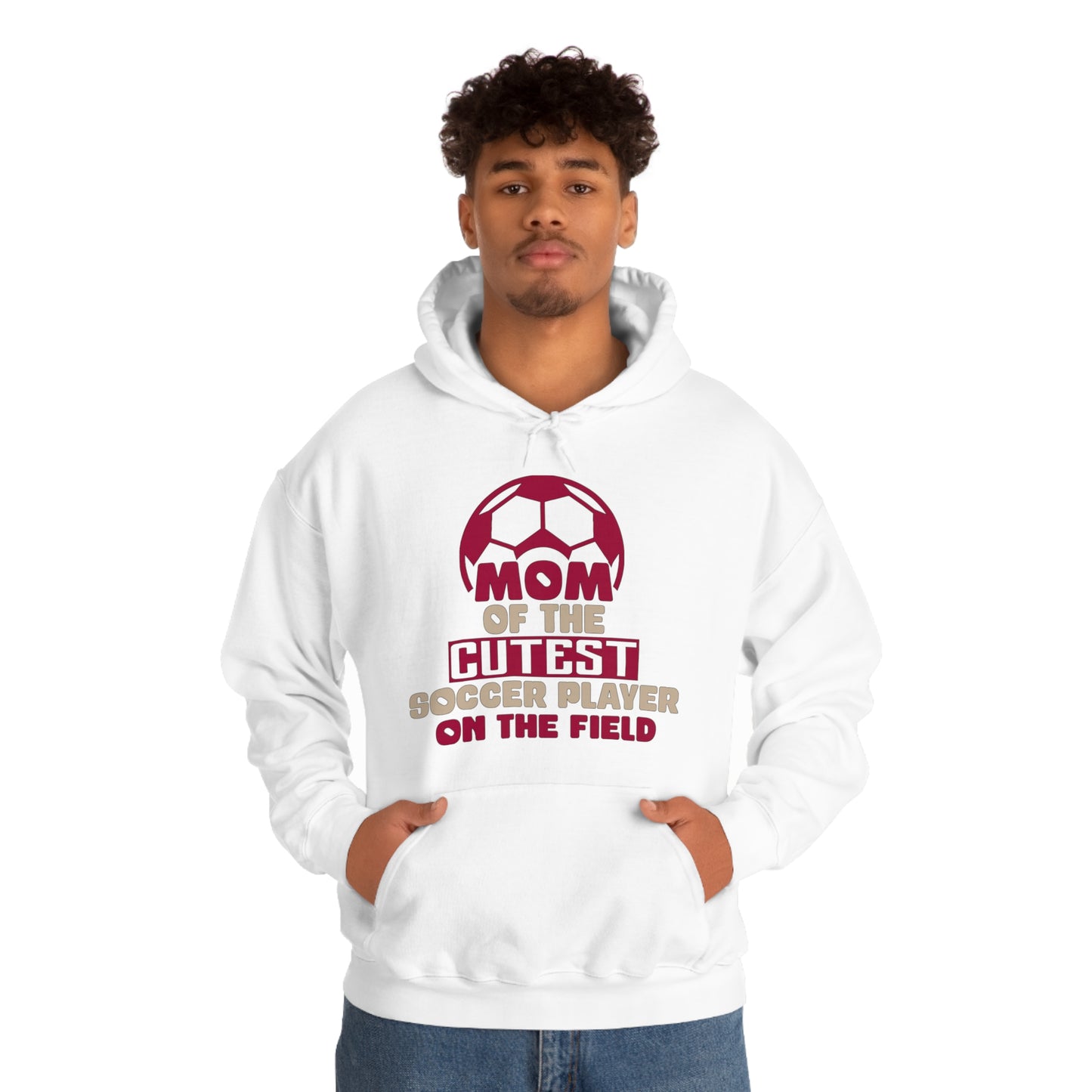 Mom of cutest soccer player Hoodie