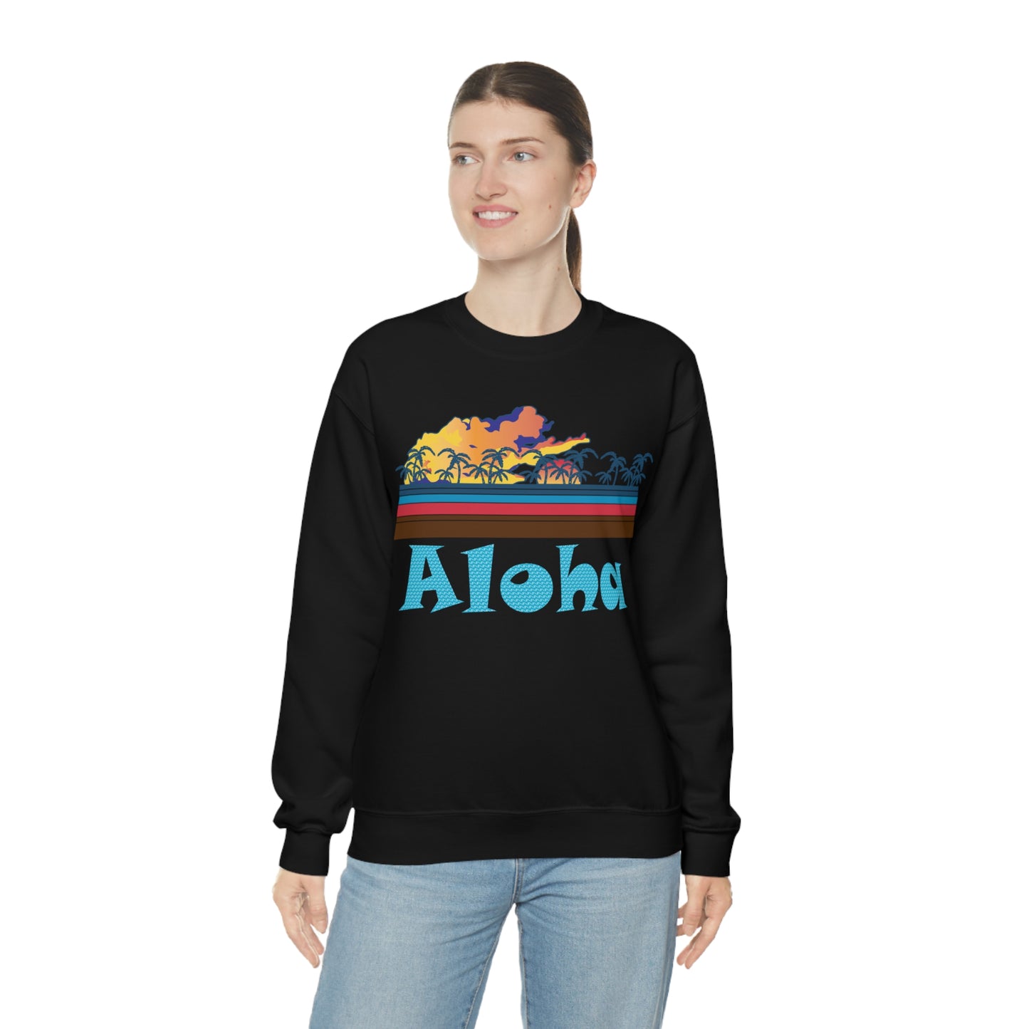 Aloha Beach Crewneck Sweatshirt