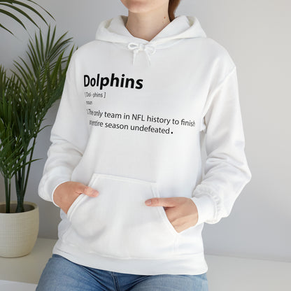 Dolphins definition Hoodie