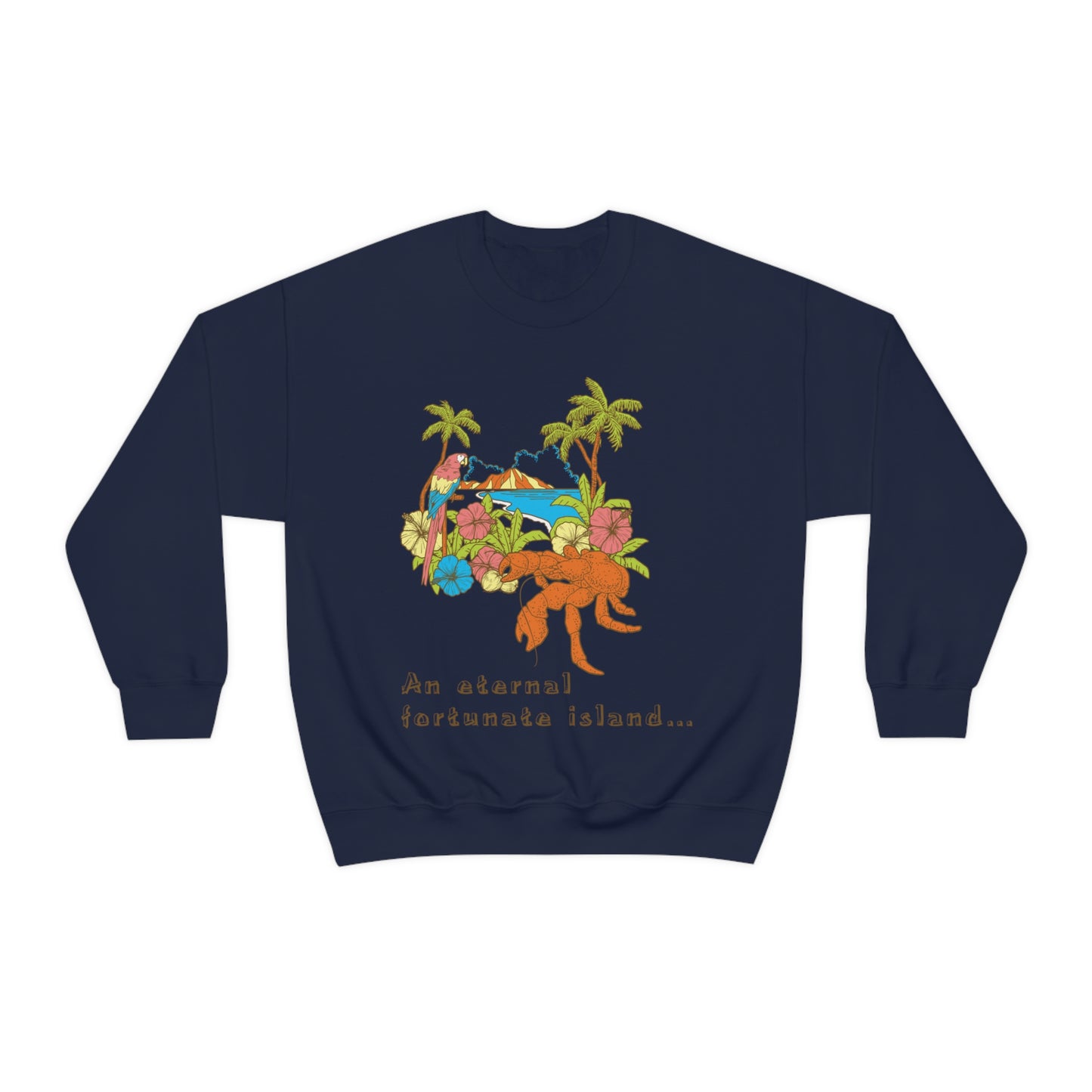 An Eternal Island Crewneck Sweatshirt