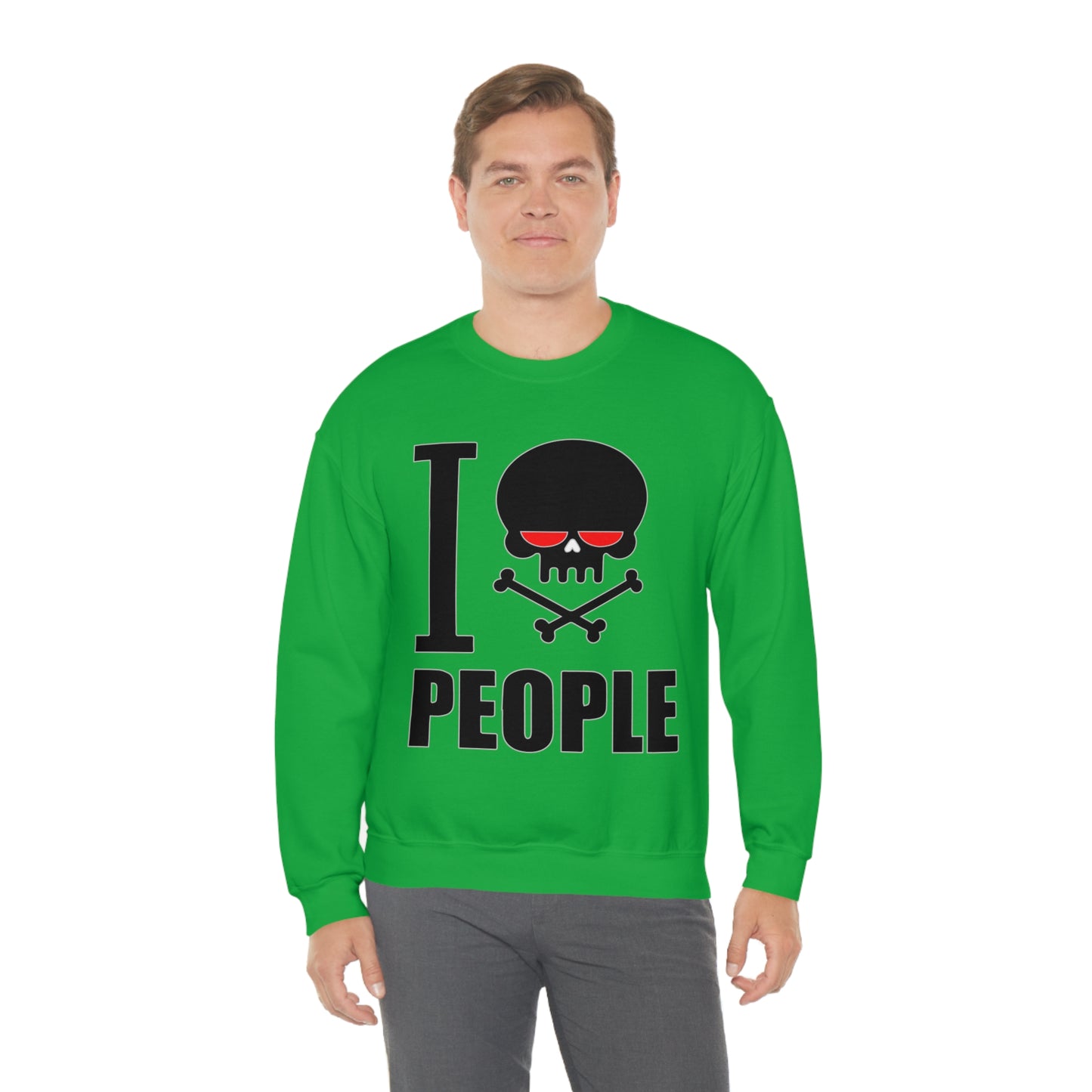 I hate people Crewneck Sweatshirt