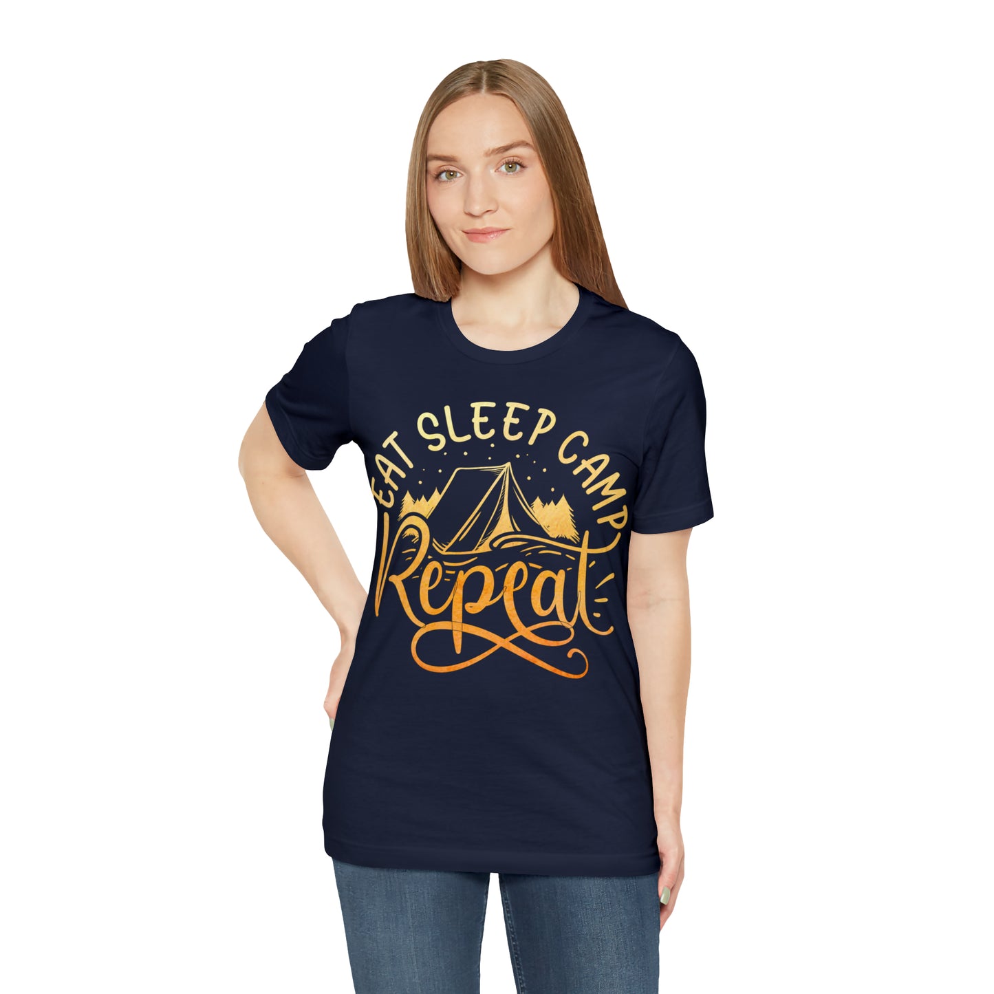 Eat Sleep Camp Repeat T-Shirt