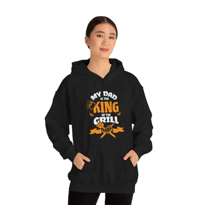 My Dad Is King Of The Grill Hoodie