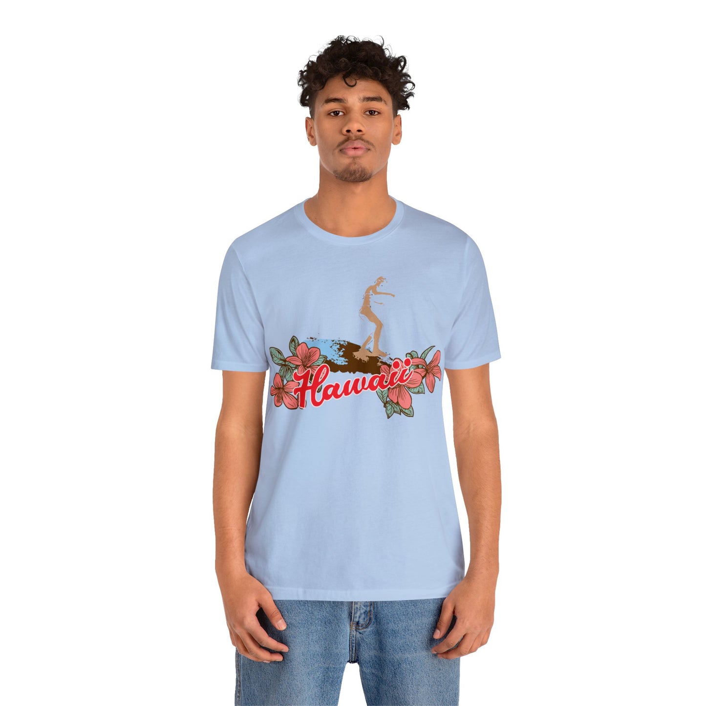 Hawaii Floral Surf T-Shirt