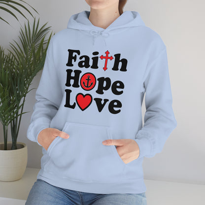 Faith Hope Love Hoodie