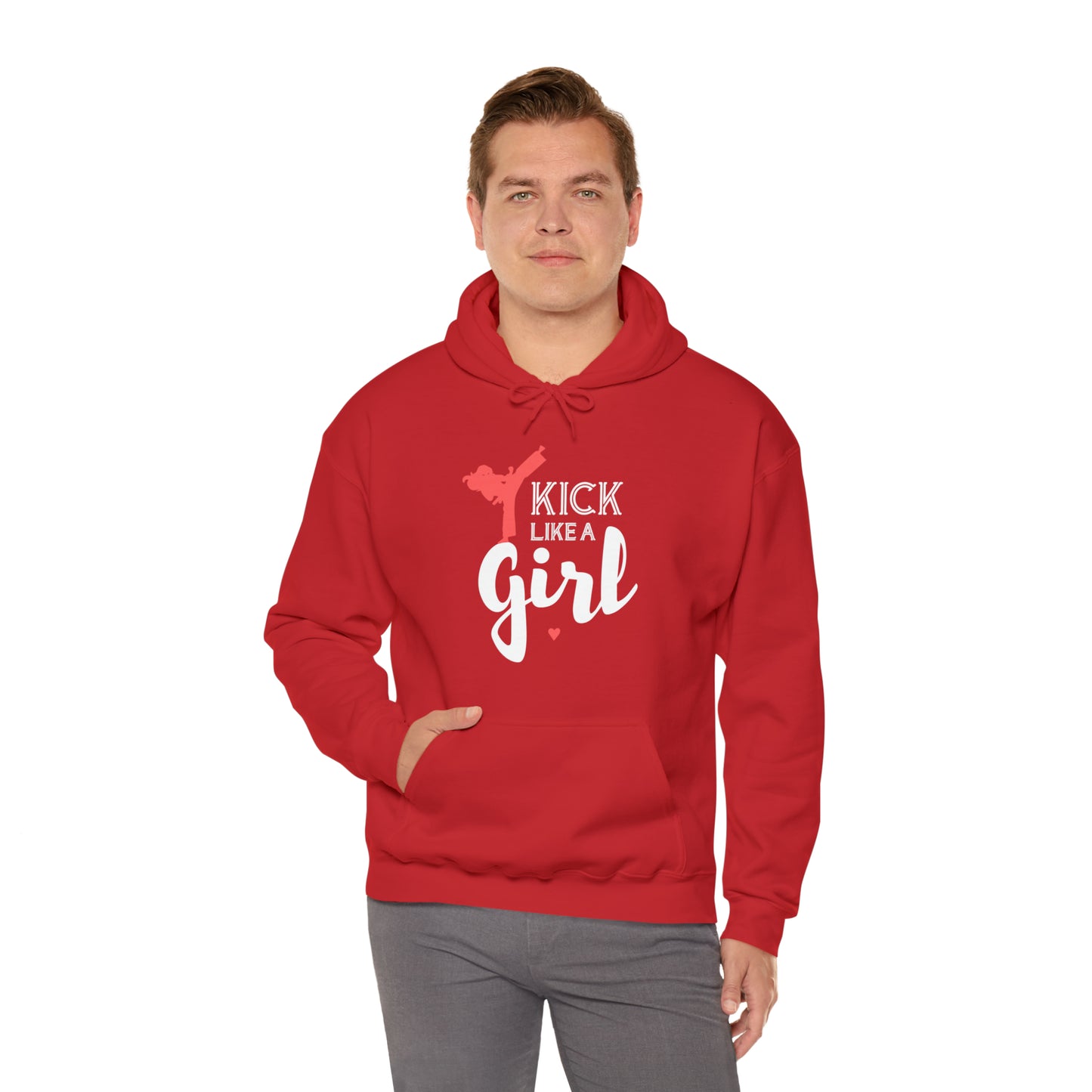 Kick Like A Girl Hoodie