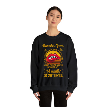 November Queen Crewneck Sweatshirt