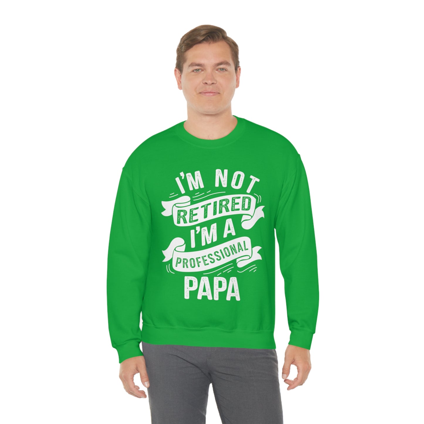 Professional Papa Crewneck Sweatshirt