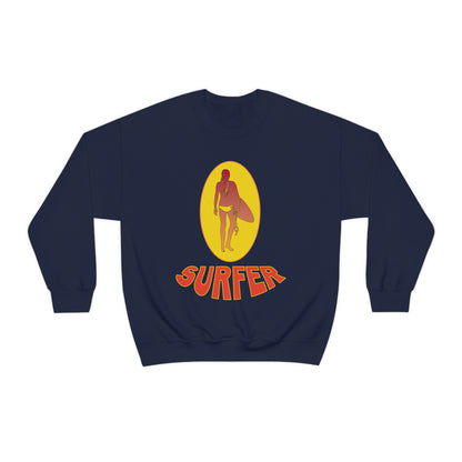 Lady Surfer Crewneck Sweatshirt