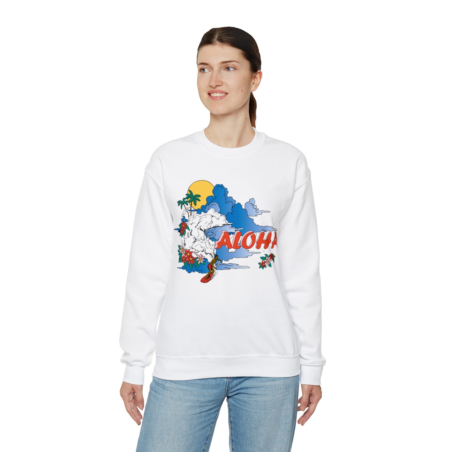 Aloha Vibes Crewneck Sweatshirt