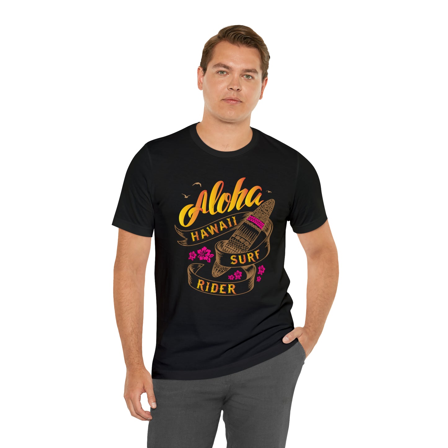 Aloha Hawaii Surf Rider T-Shirt