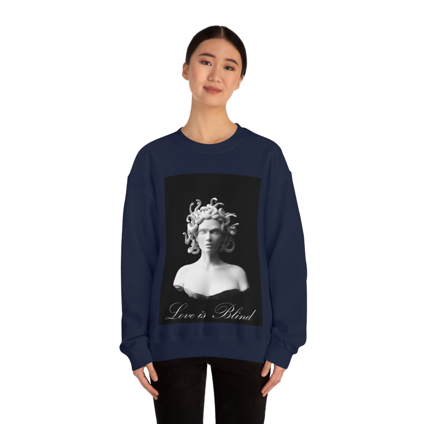 Love Is Blind Medusa Crewneck Sweatshirt