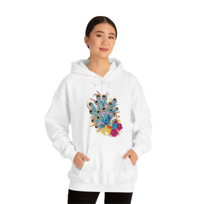 Colorful Peacock Hoodie