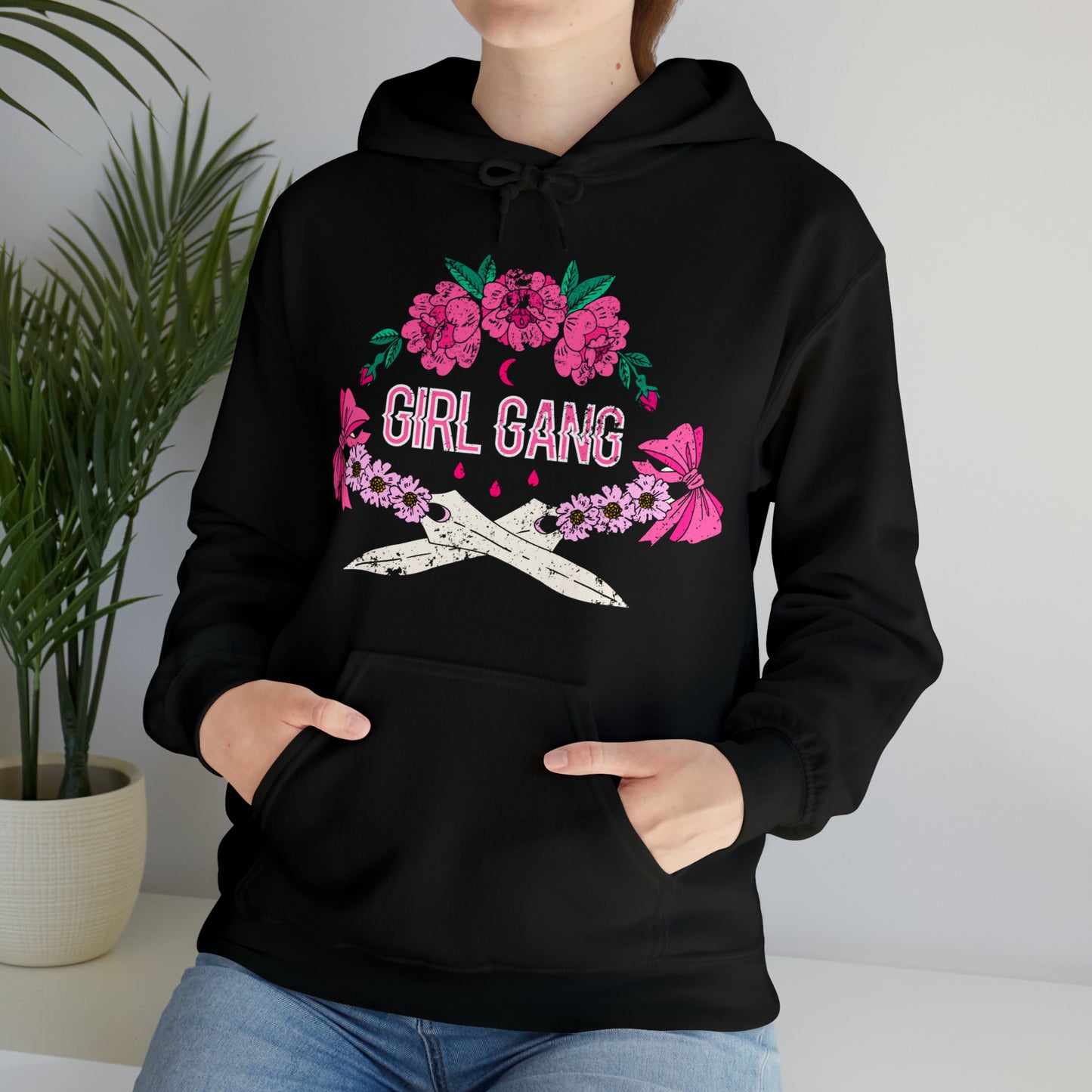 Girl Gang Beauty and Dangerous Hoodie