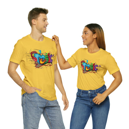 Music colorful graffiti T-Shirt