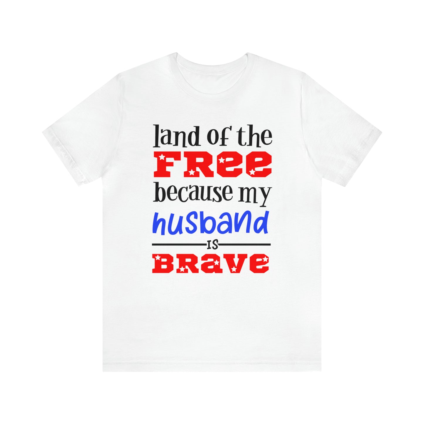 U.S.A the Land of the free Husband T-Shirt