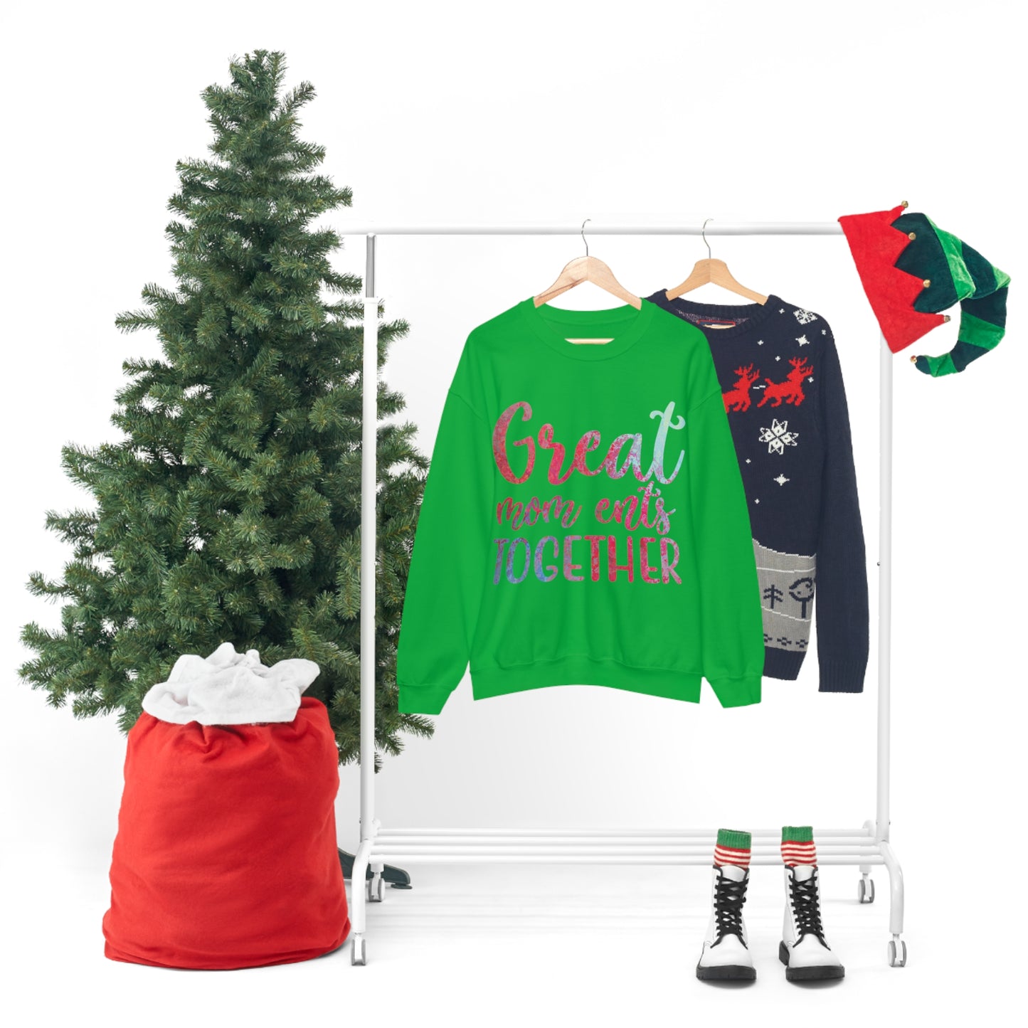 Great mom ents together Crewneck Sweatshirt