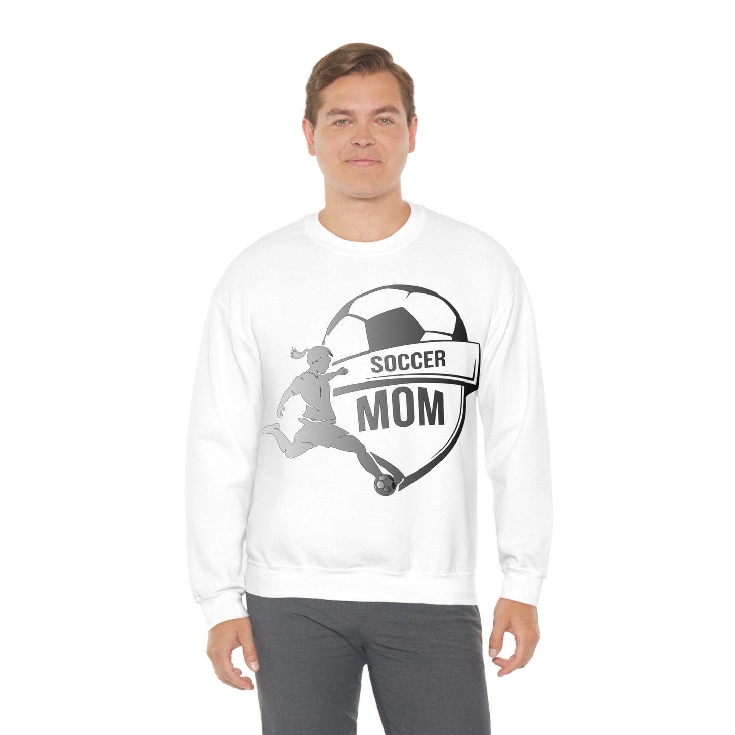 Mom soccer Crewneck Sweatshirt