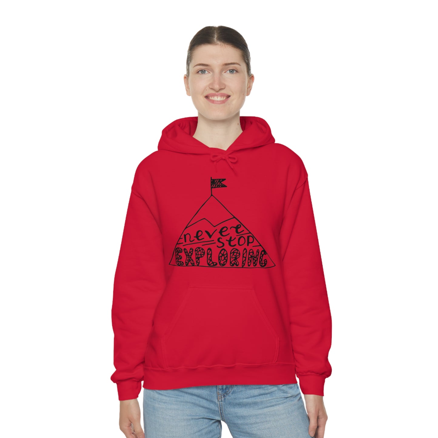 Never stop exploring Hoodie