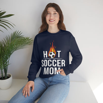 Hot soccer mom Crewneck Sweatshirt