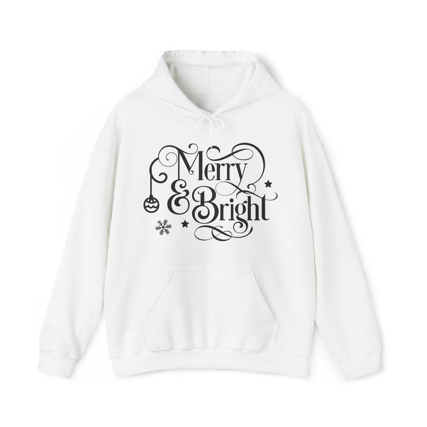 Merry and Bright Christmas Hoodie