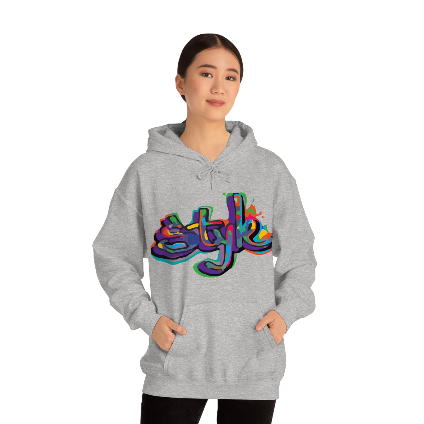 Graffiti style in colors Hoodie