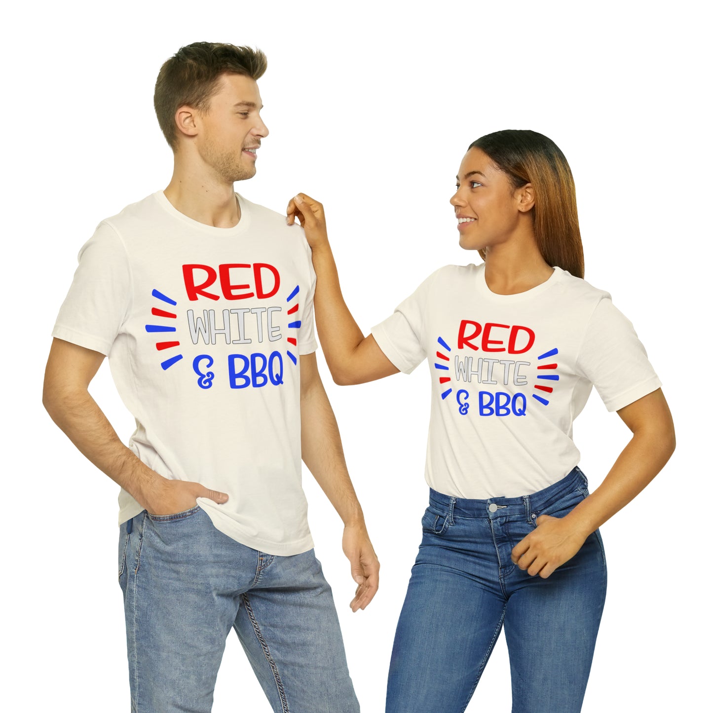 Red White BBQ T-Shirt