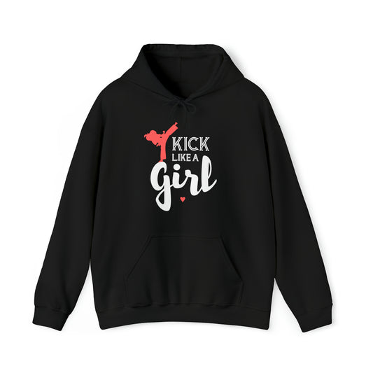 Kick Like A Girl Hoodie