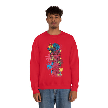 Hawaiian Buddha Crewneck Sweatshirt