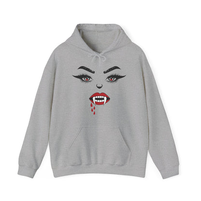 Sexy woman vampire mouth Hoodie