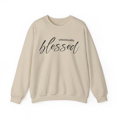 Unbelievable blessed Crewneck Sweatshirt