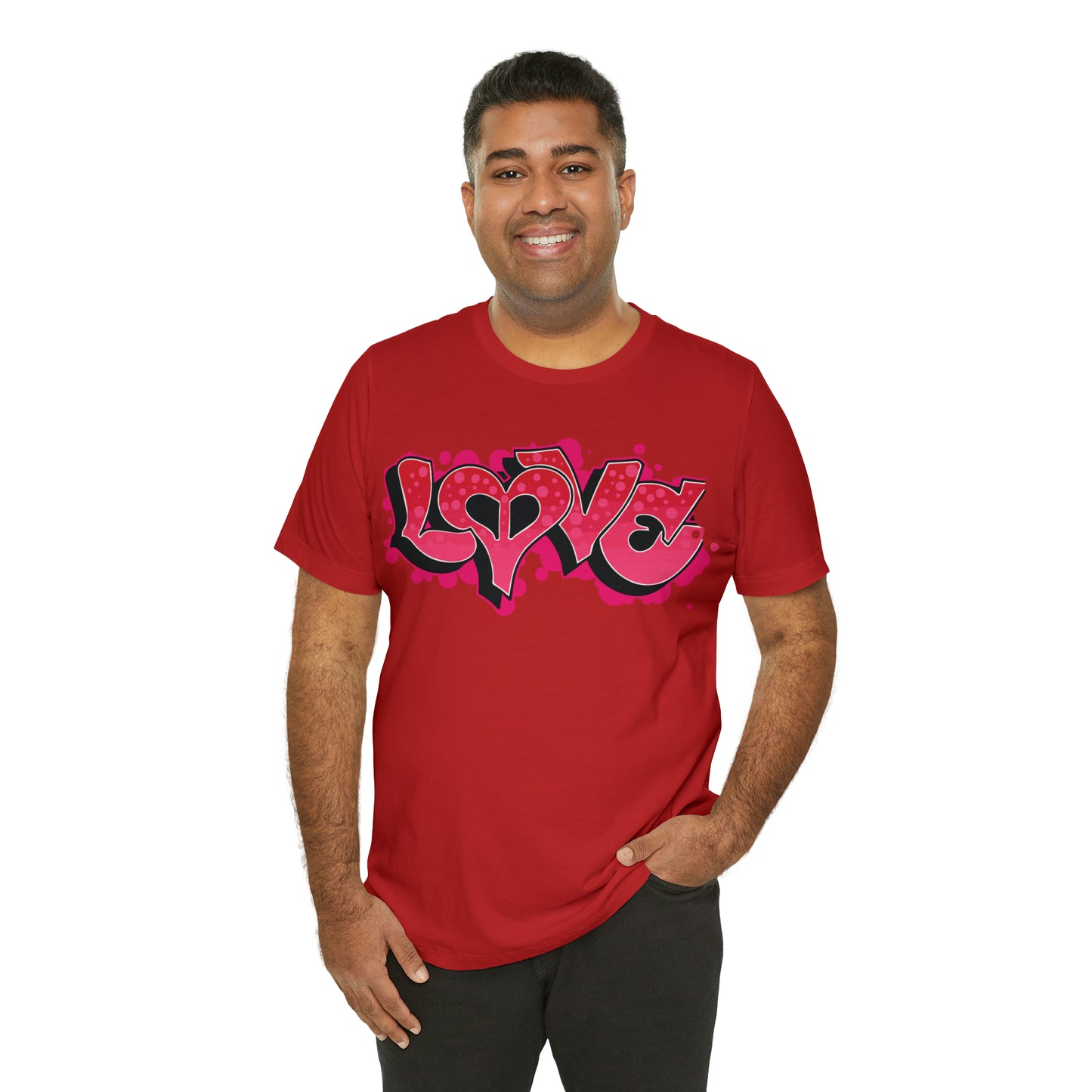 Peace and Love graffiti T-Shirt