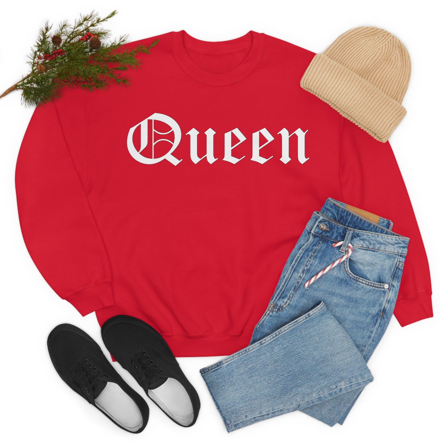 Queen 1 Crewneck Sweatshirt