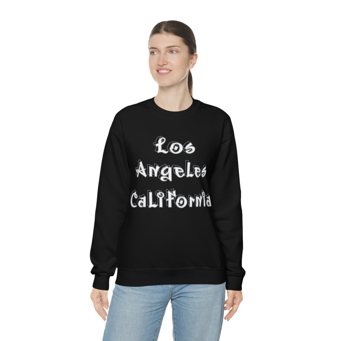 Los Angeles California Graffiti Crewneck Sweatshirt