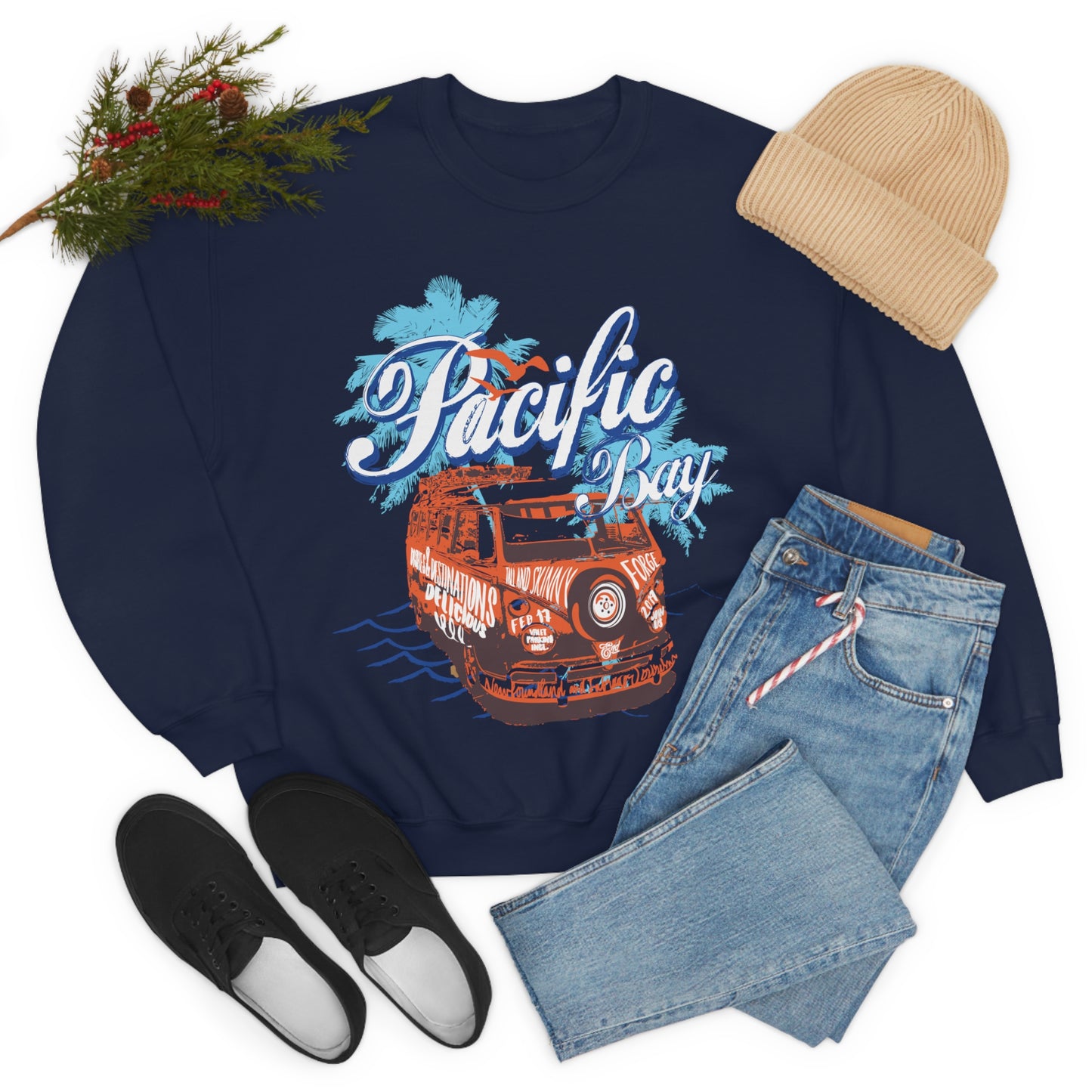 Pacific Bay VW Crewneck Sweatshirt